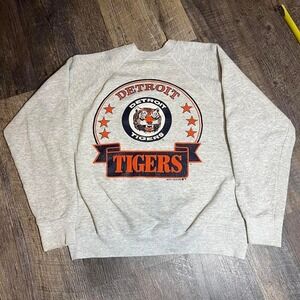 Vintage 1980s Detroit tigers sweatshirt large
